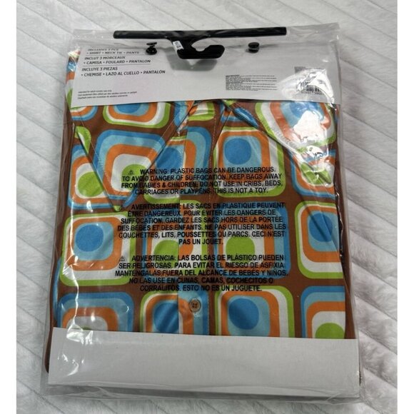 NIB 60's Costume Kit Includes Shirt, Necktie, & Pants Adult Plus 2XL - Picture 9 of 9